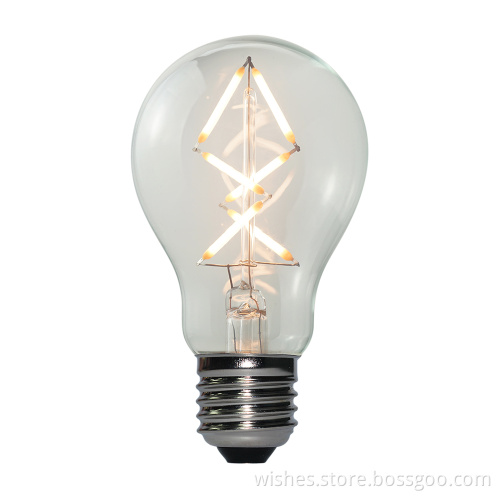 Tungsten lighting led filament bulb UL approved